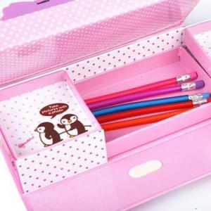 Cheap Cool Pink Pencil Cases For Teenage Girls , Opening With Password for sale