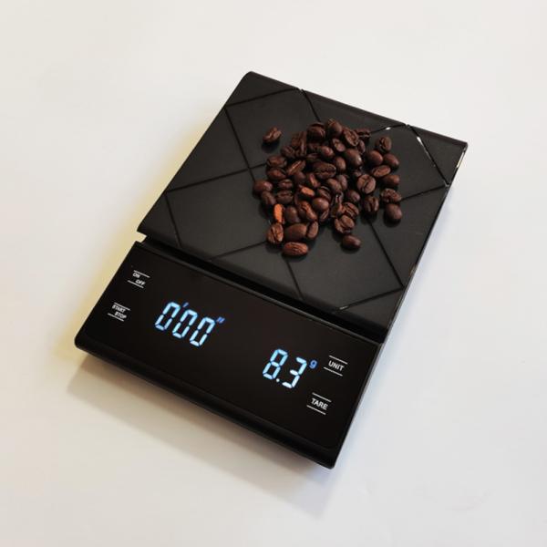 3KG/0.1g Kitchen Scale with Timer Hand Punch Drip Coffee Scale LCD Digital Coffee Scale 5KG/0.1g Household scale