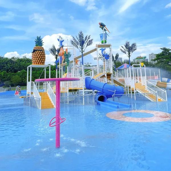 Quality Water Park Feasibility Study Aqua Playground for Kids Water Game Equipment Water Splashing wholesale