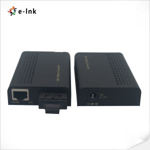 Mini 10/100Base-TX to 100Base-FX Fiber Media Converter