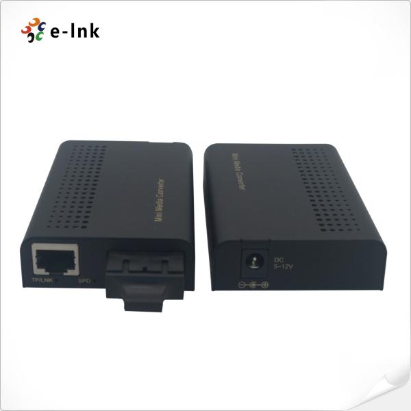 Quality Mini 10/100Base-TX to 100Base-FX Fiber Media Converter wholesale