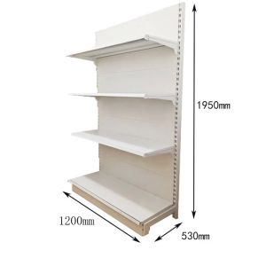 Convenient fashion Supermarket shelves gondola shelf display rack