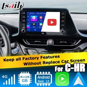 Cheap Toyota C-HR CHR Android 13 multimedia interface with wireless android auto carplay for sale