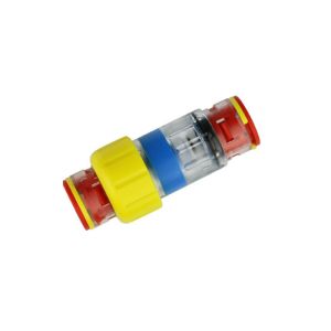 Gas Block Micro duct Connectors with Locking Clips