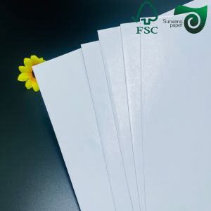 FSC Certified 270gsm C2S Glossy Art Board Double Sided White For Offset Printing