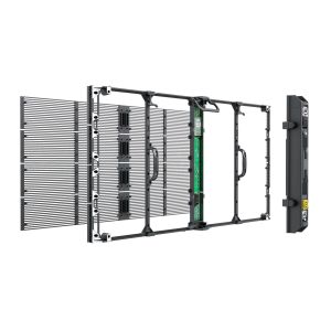 Cheap Lightweight G7.82-7.82 Transparent LED Screen Cabinet 6.2kg Module Weight 0.2KG/PC Driving Method Driving Method for sale