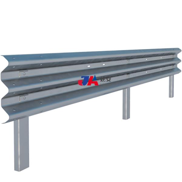 Quality Customized Galvanized Steel Crash Barrier Q235 Q345 Highway Guardrail Steel Fence wholesale
