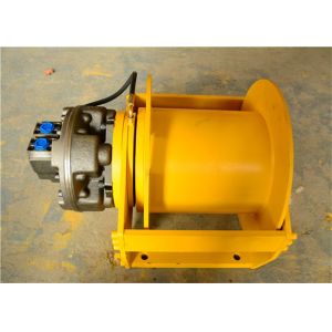 CCS Approval Smooth Drum 10 KN Hydraulic Crane Winch For Mining
