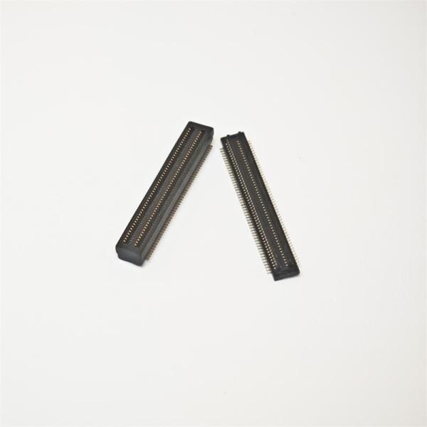 China 0.5mm Pitch Double Slot Board Board Btb Connector 80Pin Combined Height 4.0 Gold-Plated PCBA Patch Socket for PCB Application on sale China 0.5mm Pitch Double Slot Board Board Btb Connector 80Pin Combined Height 4.0 Gold-Plated PCBA Patch Socket for PCB Application on sale