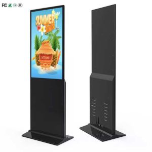 High Brightness Totem Floor Standing Touch Screen LCD Advertising Display