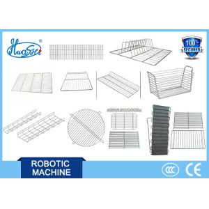 CNC Spot Welding Machine , Oven Rack Grid Wire Mesh Automatic DC Welder