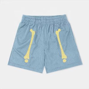 Custom Summer Breathable Shorts Skull Print Logo Clothing Manufacturer