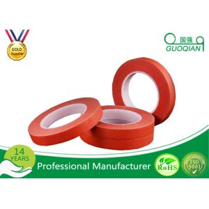 Quality product Red crepe paper Maksing Tape For Automotive painting decoration