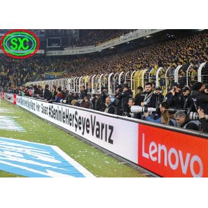 5000 Nits Led Perimeter Advertising Boards P10 Easy Installation For Soccer