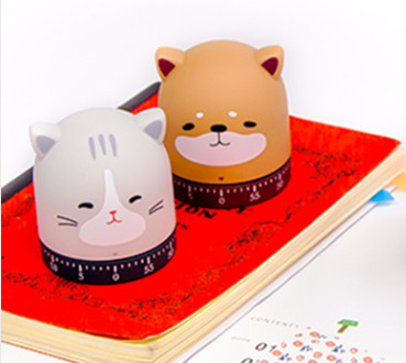 Quality ABS Mechanical Kitchen Timer 7*7*8 Cm Environmental Protection wholesale