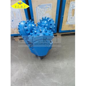 Cheap FLRT Tricone Roller Bit , TCI Drill Bit With Trimming Cutter API-7-1 Standard for sale