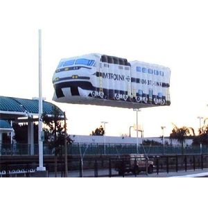 Inflatable Car Balloon Advertising Mode , Customized Cartoon helium balloon