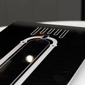 Mirror Etching SS Elevator Door Panel 1.0mm Thick 316 Stainless Steel 4 X 8