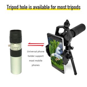 Universal Handheld Monocular Telescope 10-30X25 HD Zoom Lens
