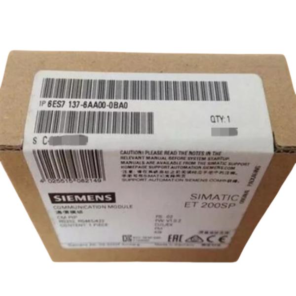 SIEMENS 6ES7137-6AA00-0BA0 SIMATIC ET 200SP, CM PTP COMMUNICATION MODULE FOR