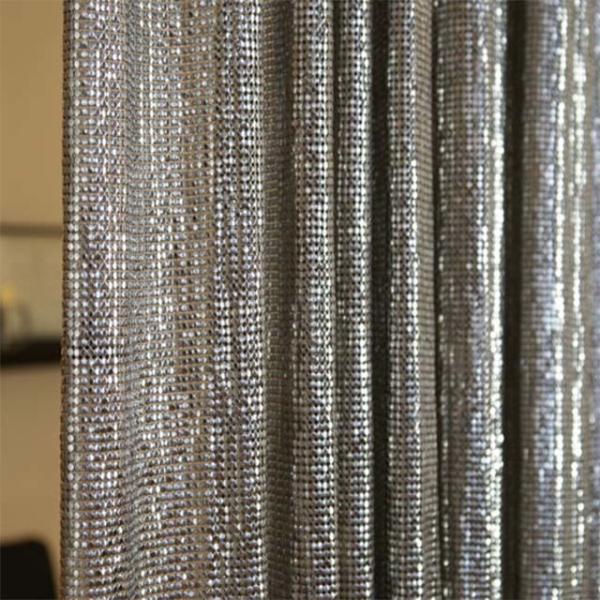 Top quality hot sale cheap beautiful and colorful Metallic Fabric Metal Sequin