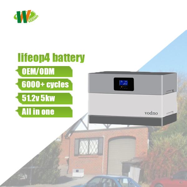 Quality Floor Standing 5Kwh 10Kwh 20Kwh LiFePO4 Stackable Rechargeable Battery Pack With Smart BMS For Home wholesale