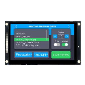 Cheap 7 Inch Capacitive Touch Display IPS 1024x600 RGB Interface For Raspberry Pi for sale