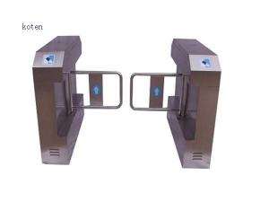 Custom Automatic Electric Swing Barrier Gate with Mifare Reader Two Way