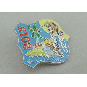 SRK Soft Enamel Custom Trading Pins With Iron Die Struck and Nickel Plating