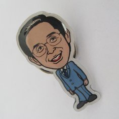 Cheap Promotional Soft Enamel Offset Printing Smile Lapel Pin Badge for sale