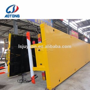 Common Mechanical Suspension 2 Axles Platform Trailer Flat Bed Semi Trailer