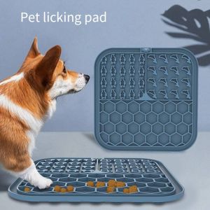 Silicone Suction Cup Licking Pad Cats And Dogs Slow Food Mat For For Food And