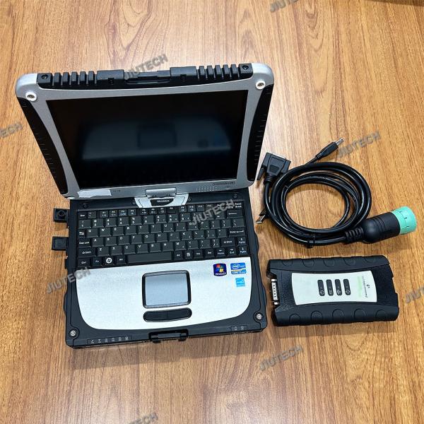Quality V5.3 Agriculture Construction Electronic Data Link EDL V3 Diagnostic kit Service Advisor EDL V3 scanner tool+CF19 Laptop wholesale