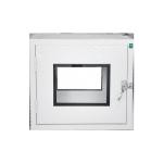 Single Gmp Embedded Static Pass Box Window Mechanical Interlock For Food