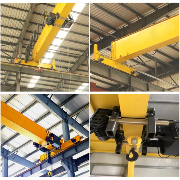 Electric European Style 1t Single Beam Bridge Crane Industrial Overhead Crane