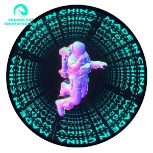 Technological Light and Shadow Customized 3D Neon Abyssal Mirror Checkered 50x50