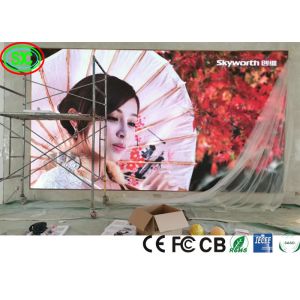 RS485 P2 P3 P4 SMD2121 Advertising LED Video Wall IECEE full color led display