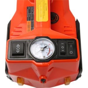 12V Hydraulic Jack Electric Pump , 3 Ton Long Ram Jack With Warning Light