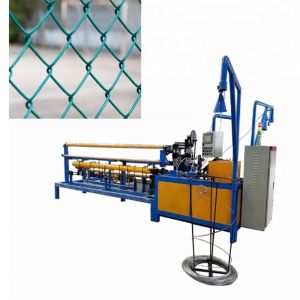 Cheap 1.5kw Automatic 4.0m Chain Link Fence Making Machine for sale
