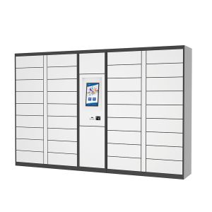 All-Weather Armor 24/7 Access Contactless-Secure Parcel Locker With API