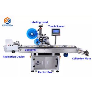 FK812 High Speed Auto Tags Card Paging Labeling Machine with Video Technical