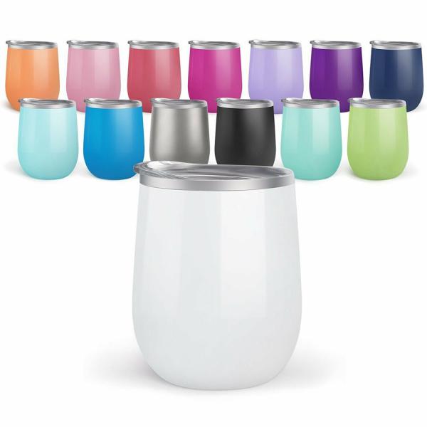 Quality 98x77mm 304 Inner Wall 7 Ounce Insulated Stemless Tumbler wholesale