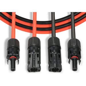 30A IP67 DC 1000V PPO Solar Panel Extension Cable