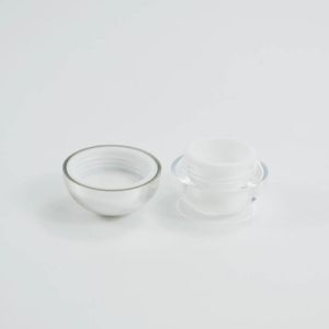Ball Shape Acrylic Eye Cream Container 5g with Customizable Color Options