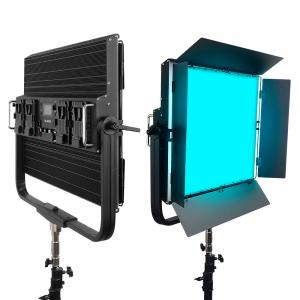 Cheap 7500K 500W RGB LED Video Light With External Power Supply 12 Pre Set Effects for sale