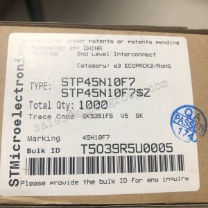 STP45N10F7 Integrated IC Chip N Channel Power MOSFETs 100V 0.013 Ohm Typ 45A