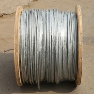 High Strength Non-Alloy Stainless Steel Wire Rope 8mm 9mm 10mm 6X12 7FC 6X24 FC
