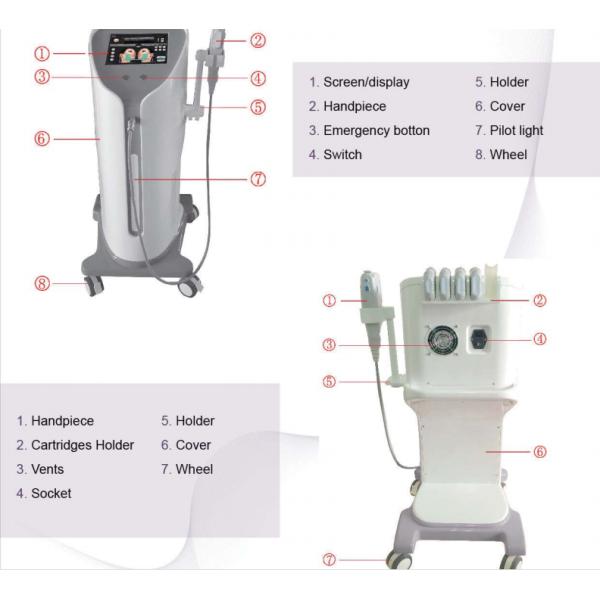 Germany Motor HIFU Machine For Shaping And Slimming With ABS Shell