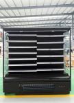 Fan Cooling Vegetables Open Display Fridge With Plug - In Embraco Compressor