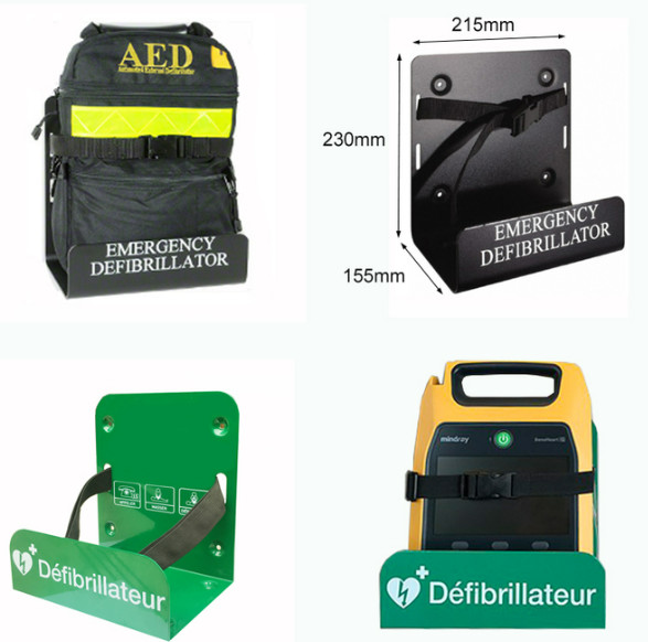 Quality Automated Defibrillator AED Wall Bracket With Adjustable Fixing Strap wholesale